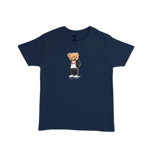 חולצה עם הדפס דובי אופנתי